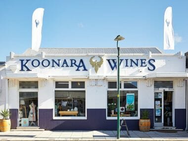 Visit Koonara Wines shopfront in the main street of Penola / Coonawarra