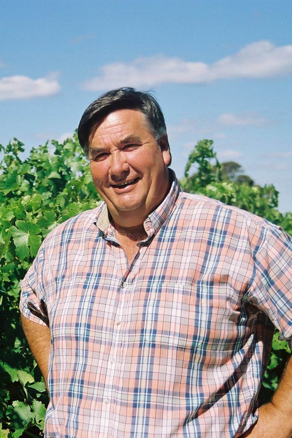 Peter Douglas who hand selects the grapes for our Daisies & Dandelions Chardonnay